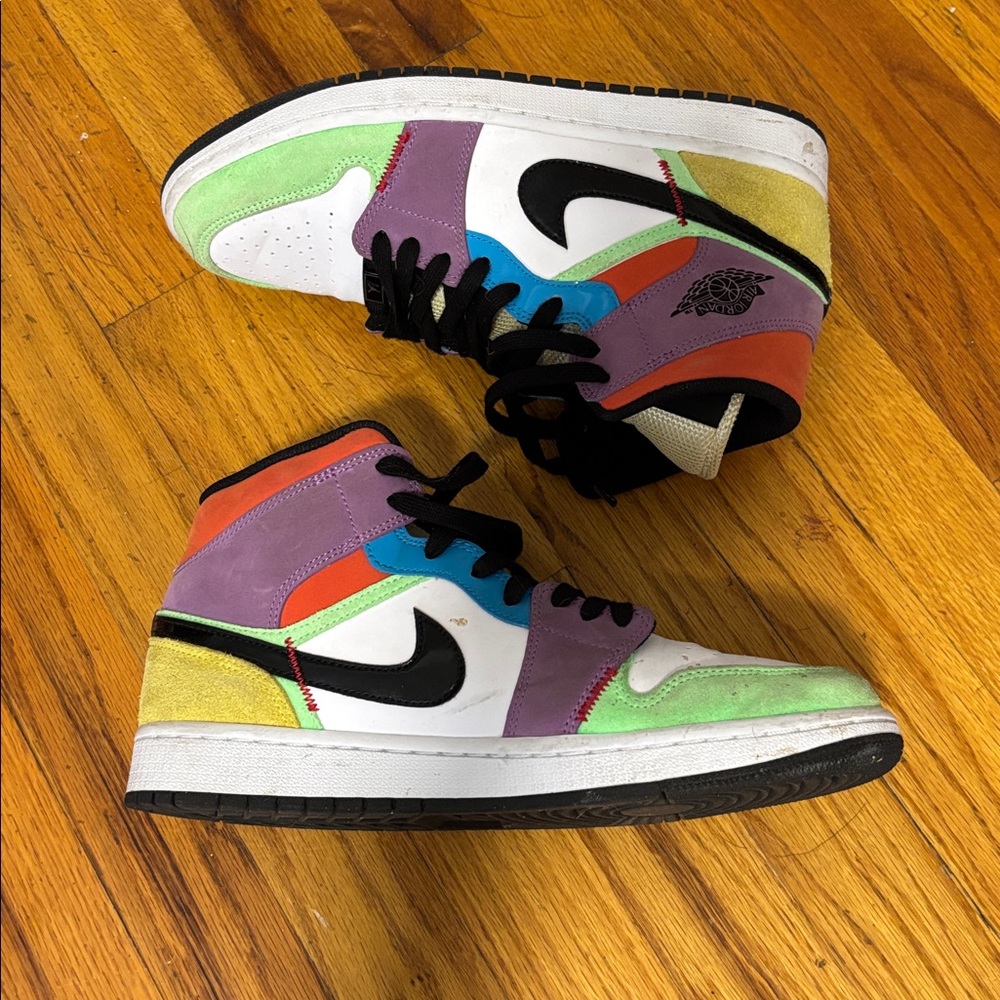 Women’s Air Jordan 1 Mid SE multicolor - Picture 4 of 5